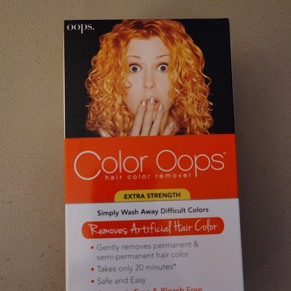 Color Oops Hair Color Remover Women OS White/Orange New Extra Strength Formula